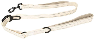 Explor duvoplus laisse coupe ultime mode route pour chiens 130cm-16mm blanc antique