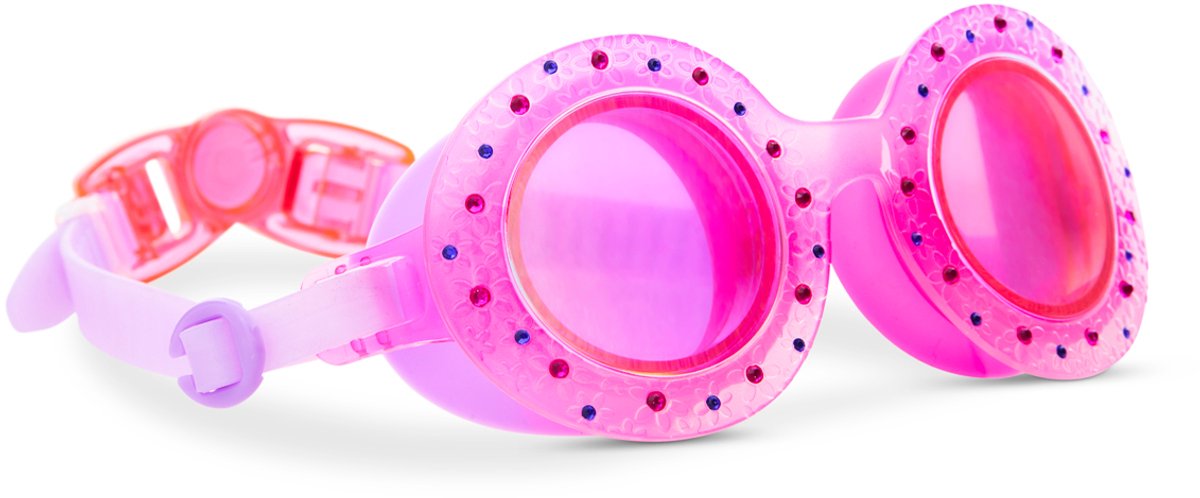 Bling2o lunettes de natation enfants - bourgeon - lunettes de plongée - anti-buée - protection UV - rose