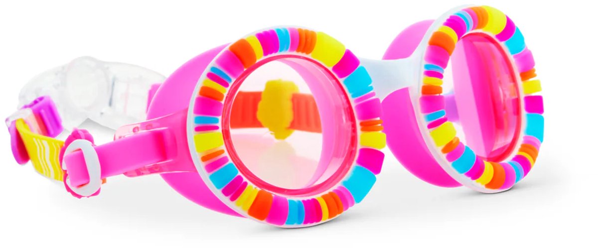 Bling2o lunettes de natation enfants - bestie - lunettes de plongée - anti-buée - protection UV - rose