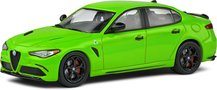 Aucune marque de voiture alfa romeo giulia quadrifoglio 2.9 bi-turbo solido modèle de voiture 1:43 2019 s4313106 modèle réduit