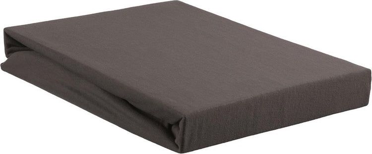 Beddinghouse - jersey - drap-housse - 120x220 cm - anthracite