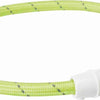 Collier de collier Trixie Collière de lumière de la lumière USB TPU nylon vert