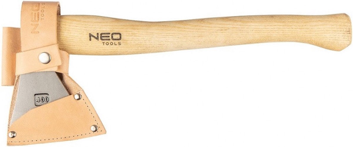 Neo tools - hache bushcraft - avec couvercle de rangement - 400 grammes