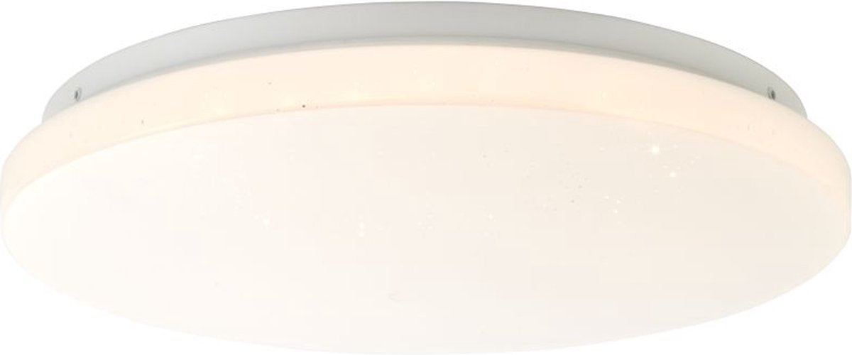 Brilliant farica étoilé - plafonnier - led 18w 3000k - blanc