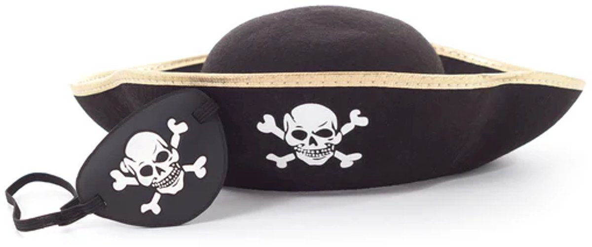 Petites aventures - ensemble d'accessoires pirate - cache-oeil de chapeau