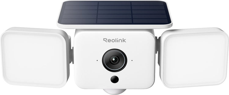 Caméra projecteur extérieure sans fil Reolink 4mp - chargement solarease™ - alarme sonore et lumineuse - détection intelligente - wifi 6 - f310b