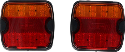 Carpoint Feux arrière LED Bluetooth aimantés 7 broches