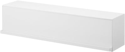 Yamazaki tower storage compartment wall mounted - white