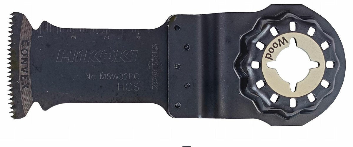 Hikoki msw32pc - jeu de lames de scie - 32mm - hcs - starlock