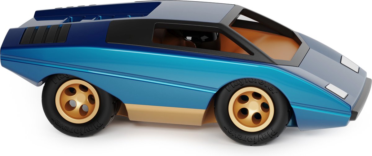 Playforever - petite voiture - ovni Leonessa - bleu