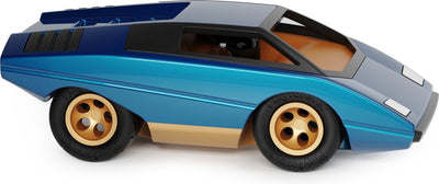 Playforever - petite voiture - ovni Leonessa - bleu