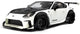 Solido toyota gr86 liberty walk kit carrosserie '24, blanc échelle 1:18
