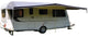 Auvent combiné Eurotrail 411 x 240 cm polyester gris