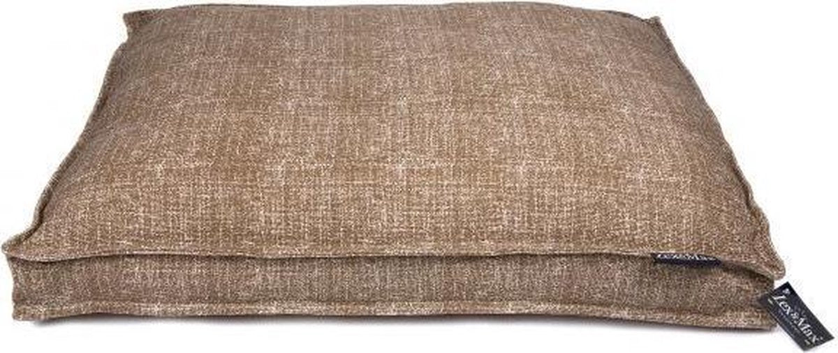 Lex max prince - coussin pour chien - lit de parc - chocolat - 75x50cm