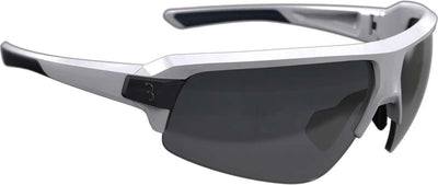 Bbb cycling impulse lunettes de cyclisme - lunettes de cyclisme incassables - lunettes de soleil de sport avec 3 verres - blanc brillant - bsg-62