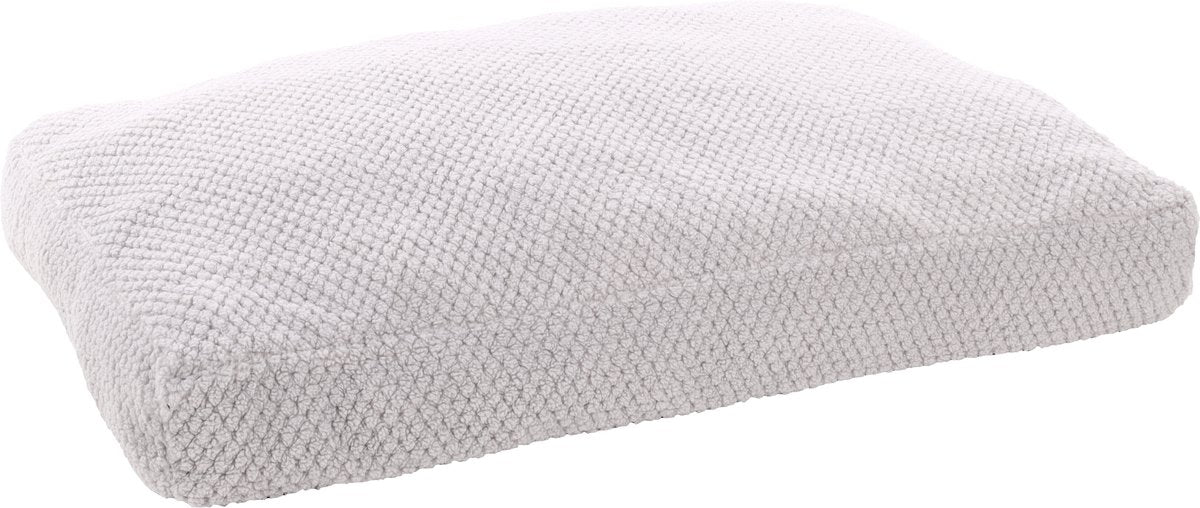 Coussin pour chien Flamingo - coussin pour chat - lit pour chien lit pour chat - gris jacquard - 100x70x12 cm - confort supplémentaire