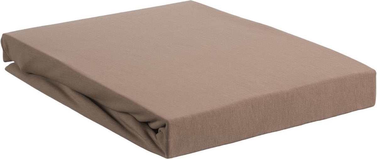 Beddinghouse - jersey stretch - drap-housse surmatelas - 140x220 cm - taupe