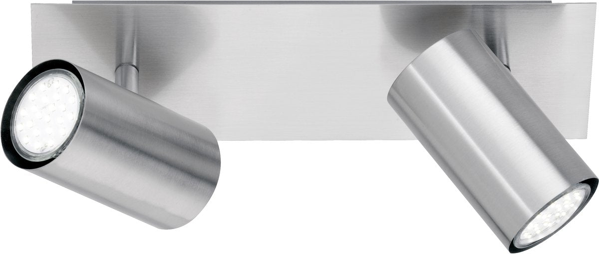 Trio marley - spot - nickel mat - excl. 2x gu10 3w