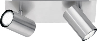 Trio marley - spot - nickel mat - excl. 2x gu10 3w