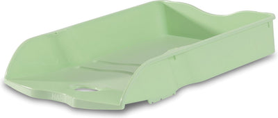 Corbeille à courrier Han - re-loop - 259 x 351 x 63 mm - vert pastel - empilable et emboîtable - 100% recyclé - ha-10298-805