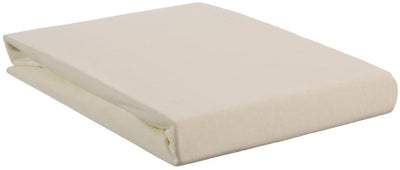 Beddinghouse - jersey stretch - surmatelas fendu - drap-housse - 200x220 cm - blanc cassé