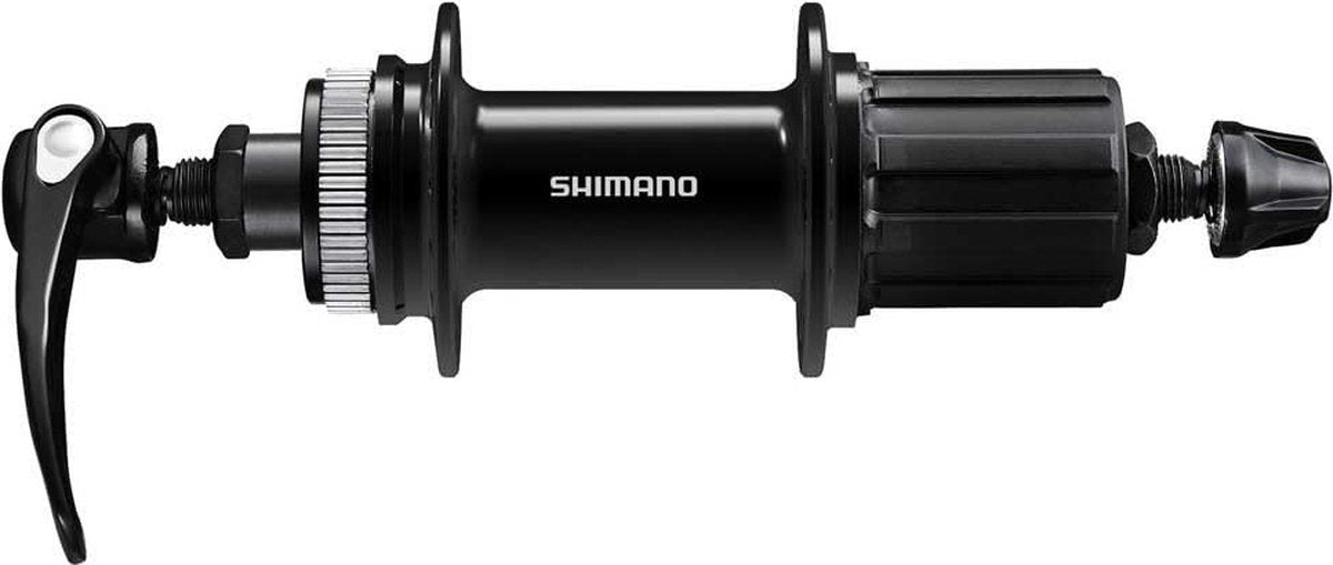 Shimano FH-QC400 Cassettenaaf Centerlock 8-11 vitesse 135 32 noir