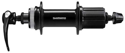 Shimano fh-qc400-hm-b cl disque qr moyeu arrière argent 36h 9 x 141 mm