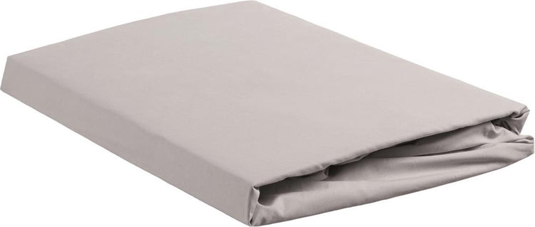 Beddinghouse - coton percale - surmatelas fendu - drap-housse - 140x200 cm - gris clair