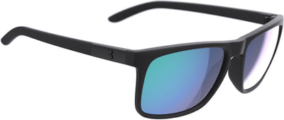 Bbb cycling lunettes de cyclisme décontractées polarisées town r - lunettes de sport décontractées hommes et femmes - lunettes de soleil polarisées durables pour le cyclisme urbain - noir mat - bsg-56re