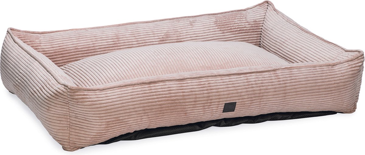 Designed by lotte ribbed - lit pour chien - rose - 120x80x23 cm