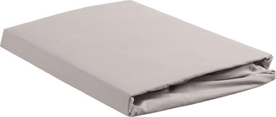 Beddinghouse - percale de coton - surmatelas fendu - drap-housse - 180x210 cm - gris clair