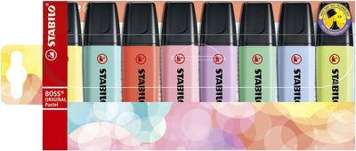 Stabilo Boss Original Pastel Marqueurs, 8e.