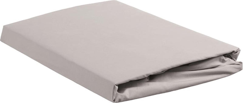 Beddinghouse - coton percale - drap-housse surmatelas - 180x200 cm - gris clair