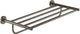 Grohe essentials porte-serviettes 55cm graphite dur brossé
