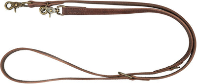Trixie Dog Leash Rustic Adjudable Cuir Brown foncé