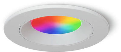 Nanoleaf essentials smart downlight eu - éclairage intelligent - WiFi - 16 millions de couleurs - 76 mm - blanc