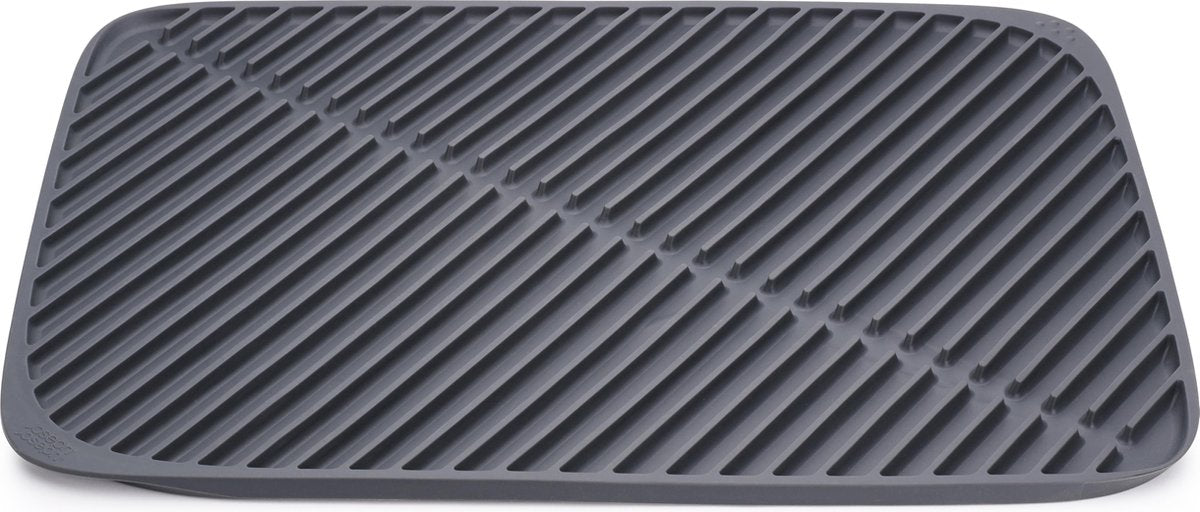 Joseph joseph tapis drainant - canal - grand - 31 x 43,5 cm - gris