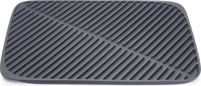 Joseph joseph tapis drainant - canal - grand - 31 x 43,5 cm - gris