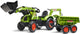 Falk Claas trap tracteur maxi set avec pelle chargeuse et remorque