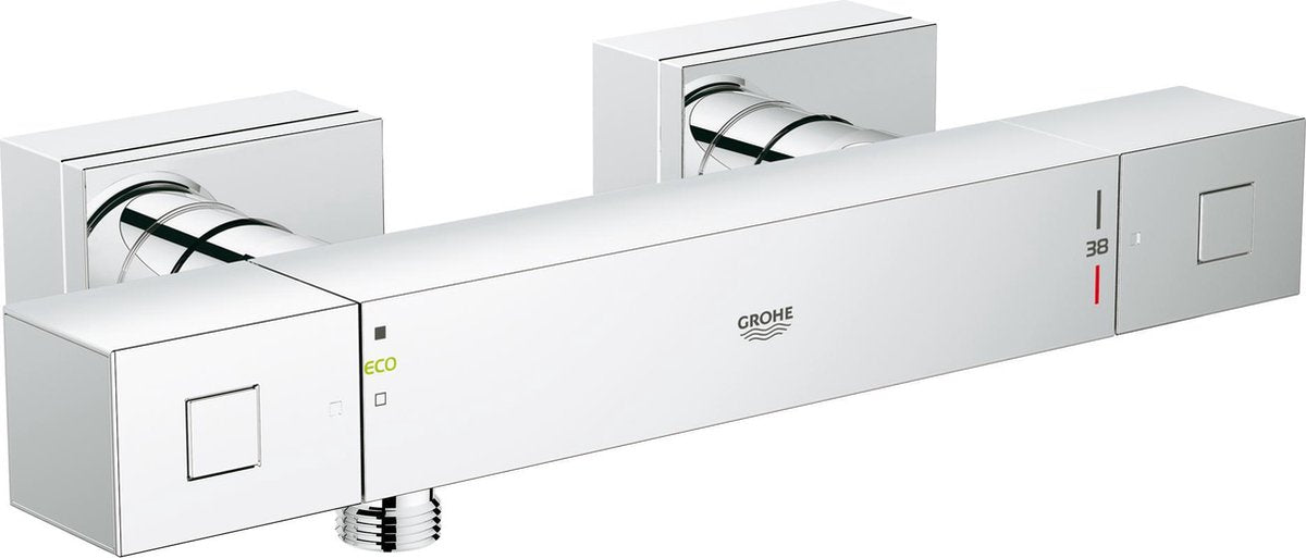 Robinet de douche thermostatique Grohe Grohtherm cube - entraxe 15 cm