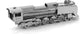 Modèle de terre en métal pour construire une locomotive à vapeur 3D - métal