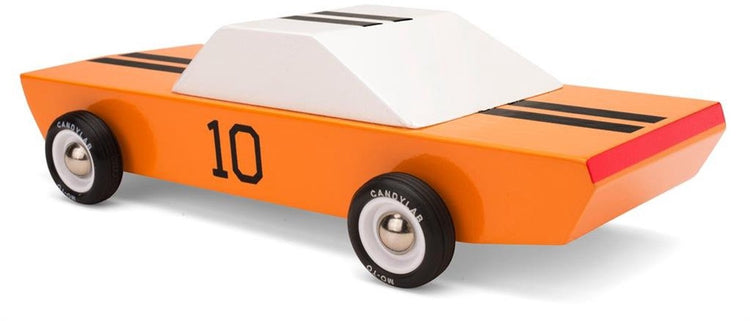 Voiture jouet en bois Candylab GT10 - Conception de muscle car Americana.