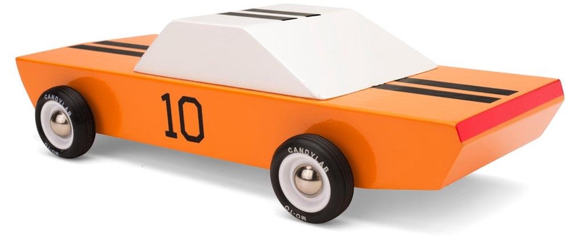 Voiture jouet en bois Candylab GT10 - Conception de muscle car Americana.