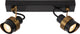 Lucide toundran - spot de plafond (plafonnier) - 2xgu10 - noir