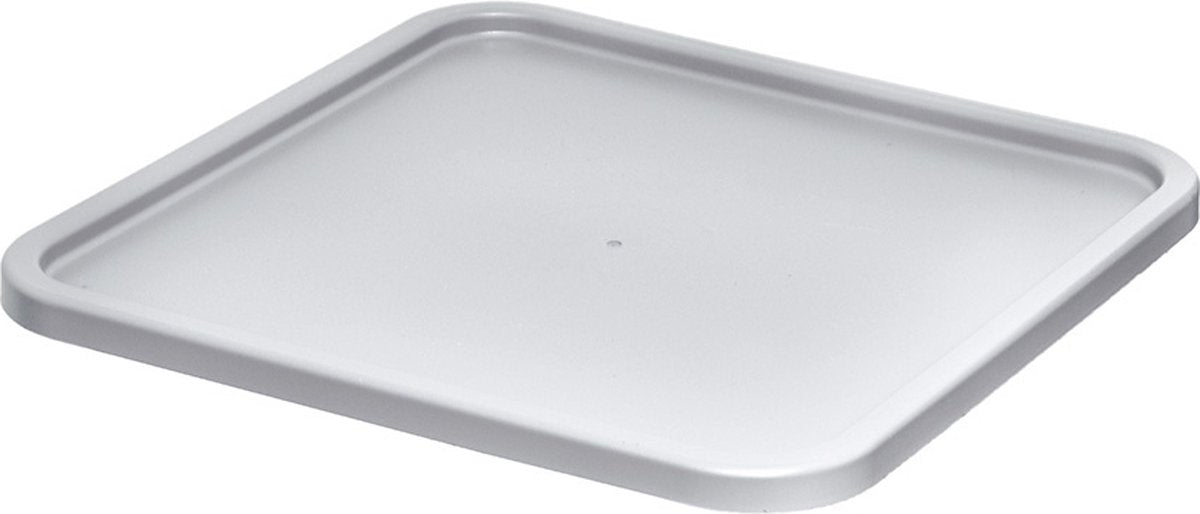 Idesign - couvercle id wallspace pour bac de rangement m - plastique recyclé - gris