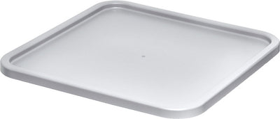 Idesign - couvercle id wallspace pour bac de rangement m - plastique recyclé - gris