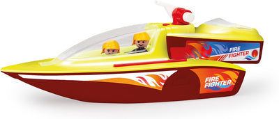 Jouet bateau de pompiers Lena – bateau de pompiers Boazz avec bateaux.