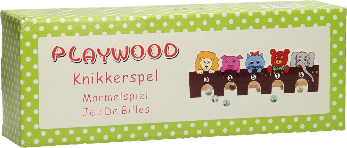 Jeu de marbre playwood animaux sauvages