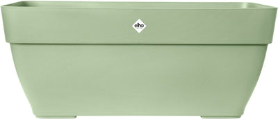 Elho vibia campana auge 80 - jardinière d'extérieur - ø 76,5 x h 33,3 cm - vert pistache