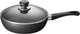 Poêle à frire Scanpan sauteuse avec couvercle induction classique ø 24cm 2 litres - convient à tous feux - revêtement antiadhésif standard